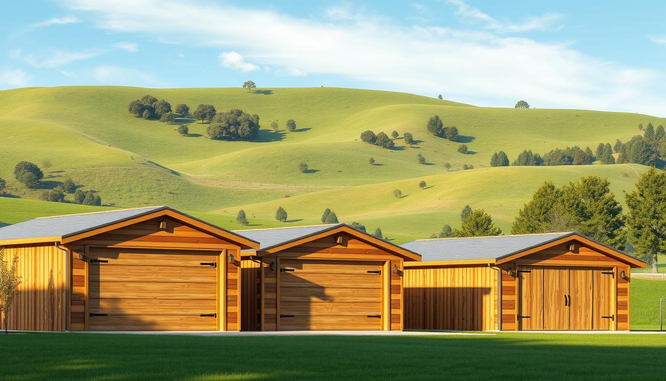 garaże blaszane drewnopodobne producent