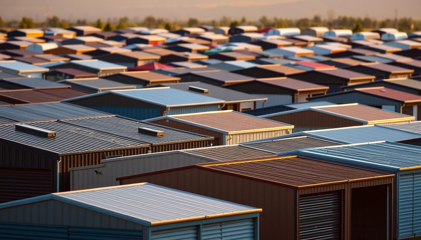 Różnorodne modele garaży blaszanych