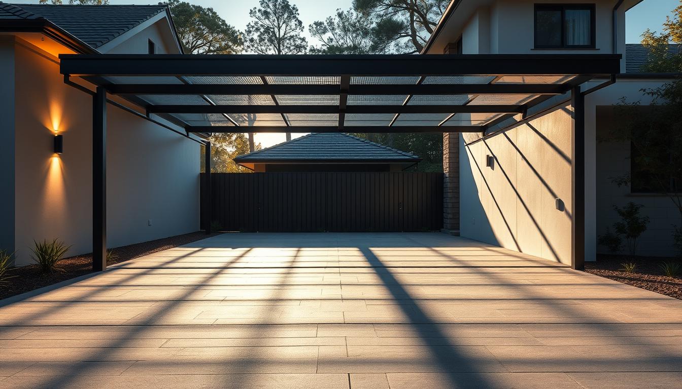 Wiata garażowa estetyka