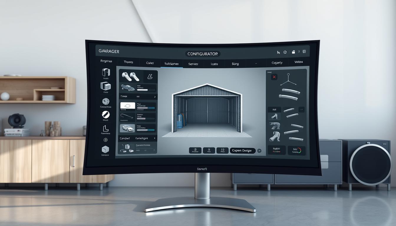 konfigurator garażu blaszanego